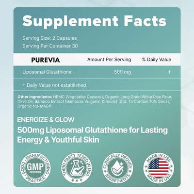 Liposomal Glutathione Capsules