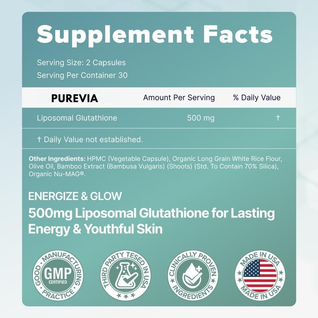 Liposomal Glutathione Capsules