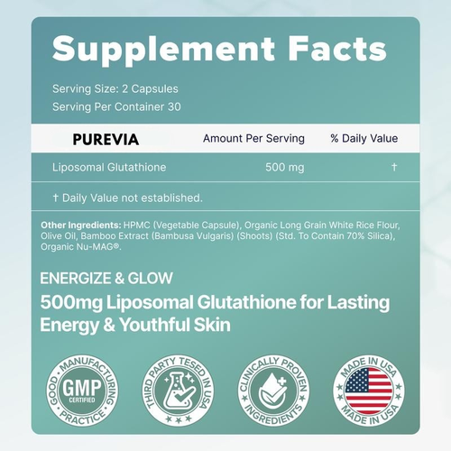 Liposomal Glutathione Capsules